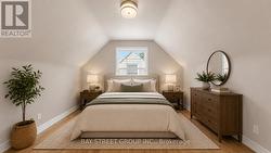 Second floor Bedroom, AI staged - 