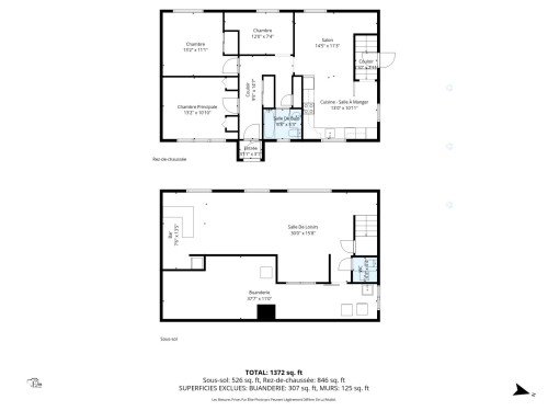 Plan (croquis) - 355 Rue Eugène, Laval (Fabreville), QC 