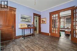 Main Floor Dining Area with French doors - 