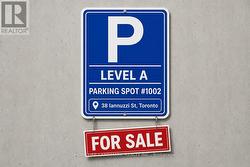 LEVEL A - 1002 - 38 IANUZZI STREET  Toronto, ON M5V 0S2