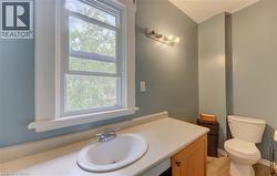 Vanity with an integrated sink and laminate countertop - 