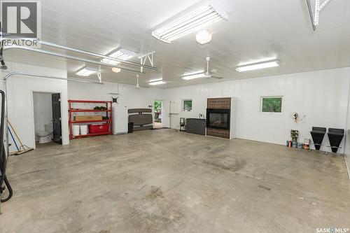 111 4Th Avenue, Coleville, SK - Indoor Photo Showing Garage