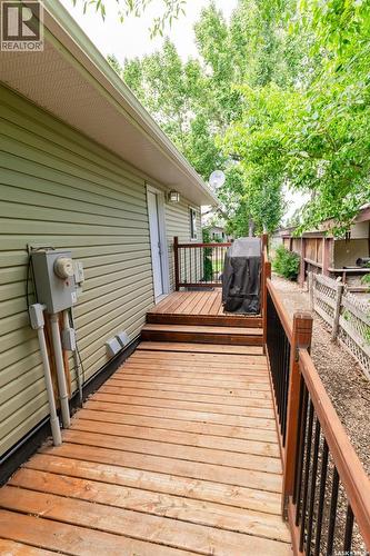 111 4Th Avenue, Coleville, SK - Outdoor With Deck Patio Veranda With Exterior