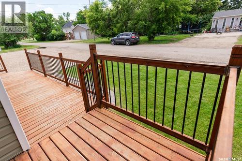 111 4Th Avenue, Coleville, SK - Outdoor With Deck Patio Veranda With Exterior