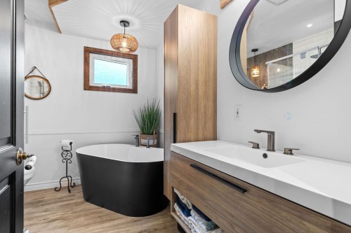Salle de bains - 1423 Ch. De La Vallée-Bleue, Val-David, QC 