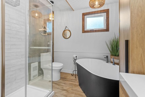 Salle de bains - 1423 Ch. De La Vallée-Bleue, Val-David, QC 