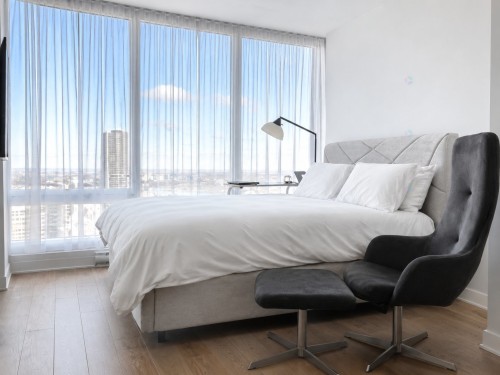 Chambre à coucher - 3111-1188 Rue St-Antoine O., Montréal (Ville-Marie), QC 