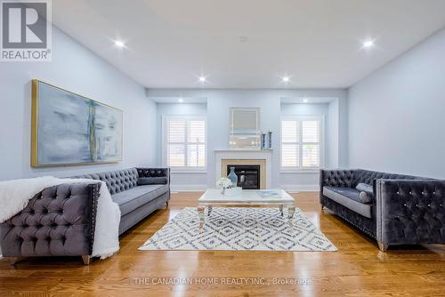Family room converted to bedroom - 21 Rolling Rock Way, Brampton, ON 
