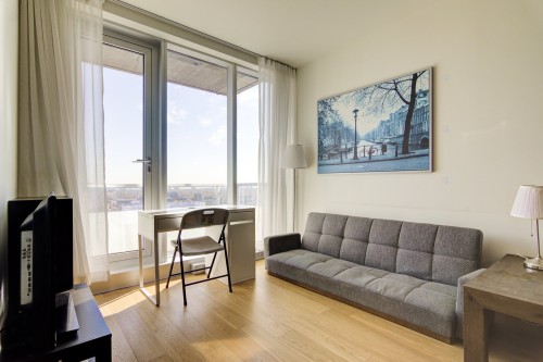 Living Room - 1812-1450 Boul. René-Lévesque O., Montréal (Ville-Marie), QC - Indoor Photo Showing Living Room