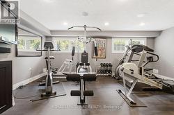 Another view of exercise rm with TV - 