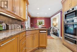 view of kitchen open to dining rm & livng  rm - 