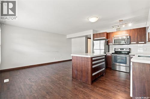 203 1555 Paton Crescent, Saskatoon, SK - Indoor Photo Showing Kitchen With Stainless Steel Kitchen