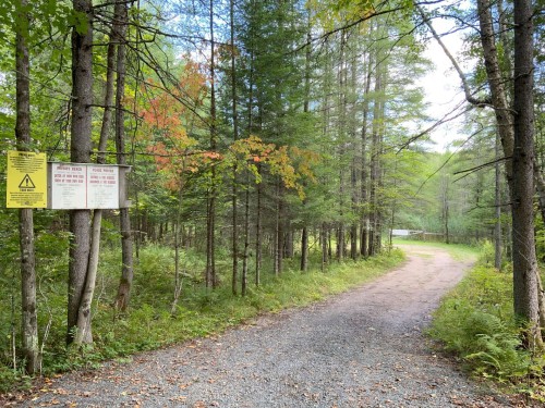 Accès au plan d'eau - Ch. Nason, Harrington, QC 