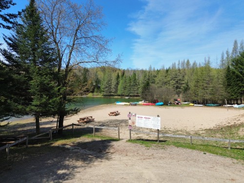 Accès au plan d'eau - Ch. Nason, Harrington, QC 