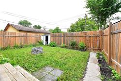 Fully fenced backyard to keep kids and pets safe! - 