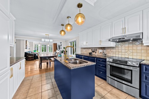 Cuisine - 1800 Rue St-Gérard, Saint-Alexandre, QC - Indoor Photo Showing Kitchen With Double Sink With Upgraded Kitchen