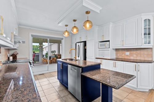 Cuisine - 1800 Rue St-Gérard, Saint-Alexandre, QC - Indoor Photo Showing Kitchen With Upgraded Kitchen