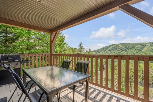 Balcony - 17Z Ch. Blanc, Stoneham-Et-Tewkesbury, QC - Outdoor With Deck Patio Veranda With Exterior