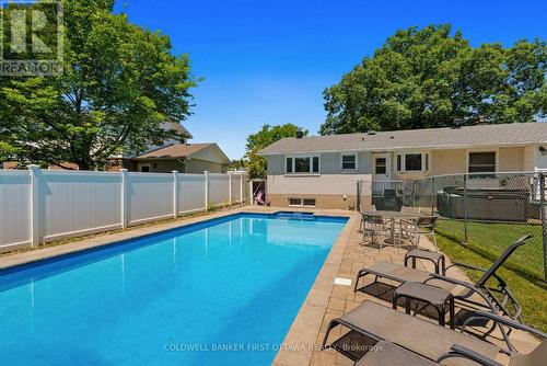 Fully private w interlock patio stone surround. - 12 Bradgate Drive, Ottawa, ON 