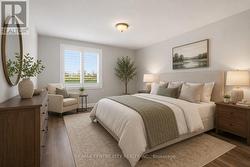 Virtually Staged Primary Bedroom - 