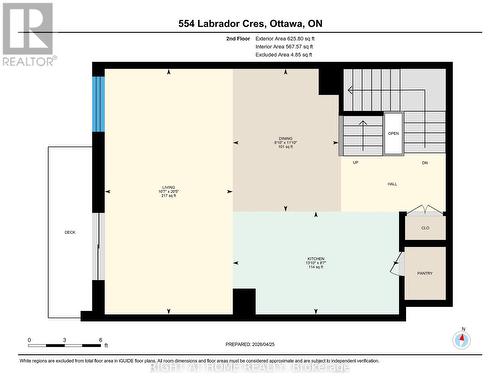 2nd Floor - 554 Labrador Crescent, Ottawa, ON 