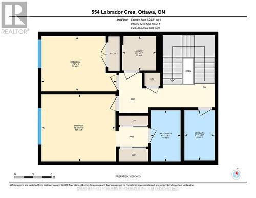 3rd Floor - 554 Labrador Crescent, Ottawa, ON 