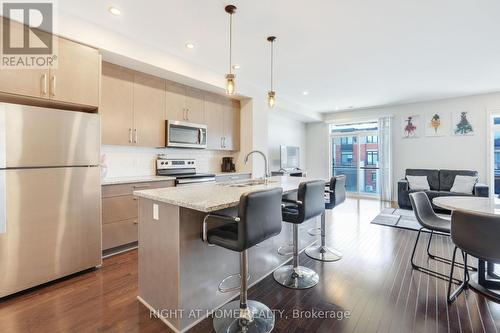 2nd Floor Quartz Island with Bar Stools - 554 Labrador Crescent, Ottawa, ON 