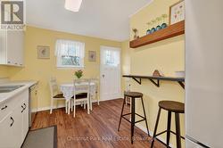 Walk out to back deck. - 