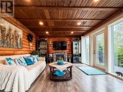 Living room with backyard entry - 