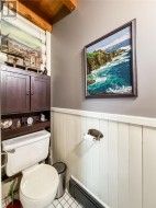 Main floor half bathroom - 