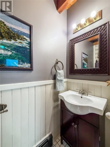 Main floor half bathroom - 246 Main Street, Burin, NL 