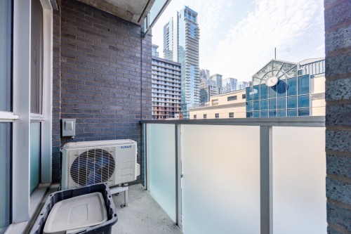 Balcony - 502-1239 Rue Drummond, Montréal (Ville-Marie), QC - Outdoor With Exterior