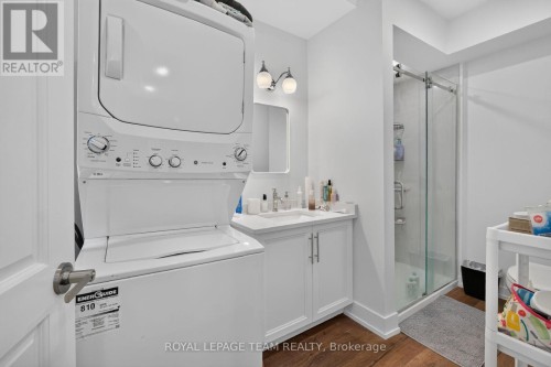 Totally remodelled 3 pc bathrm and laundry area - 169 Florence Street, Ottawa, ON 