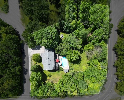 Photo aérienne - 230 Rue René, Magog, QC 