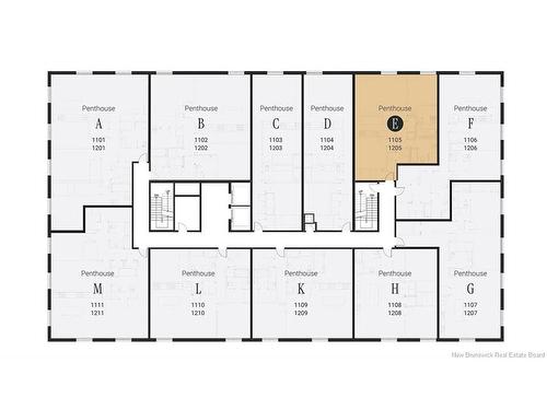 Penthouse E-99 King St, Saint John, NB 