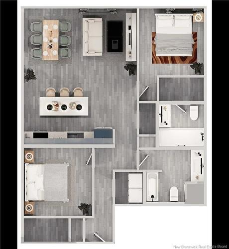 Penthouse E-99 King St, Saint John, NB 