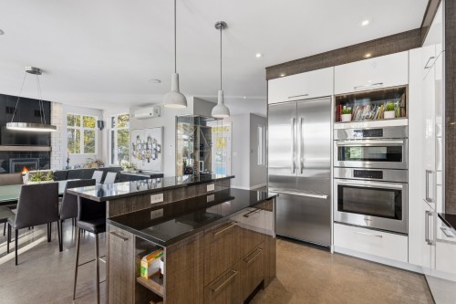 Cuisine - 220 Rue De L'Archipel, Saint-Denis-De-Brompton, QC - Indoor Photo Showing Kitchen With Upgraded Kitchen