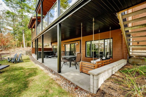 Terrasse - 220 Rue De L'Archipel, Saint-Denis-De-Brompton, QC - Outdoor With Deck Patio Veranda With Exterior