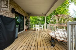 Covered Deck w/ Pot Lights & Privacy Screens - 