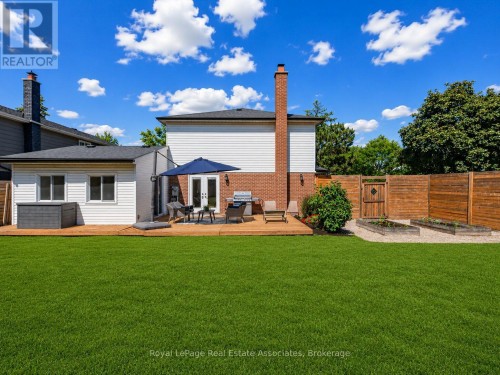 Backyard - 2441 Winthrop Crescent, Mississauga, ON 