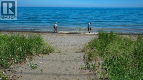Sandy beach frontage with natural vegetation and expansive water views - 382 Beach Boulevard, Hamilton, ON 