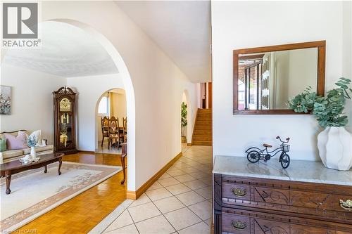 Elegant arched entryway - 102 Markson Crescent, Hamilton, ON 