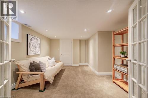 Office or guest room in basement level - 200 Macdonald Place, Waterloo, ON 