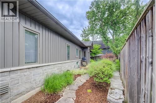 Rear yard landscaped - 200 Macdonald Place, Waterloo, ON 