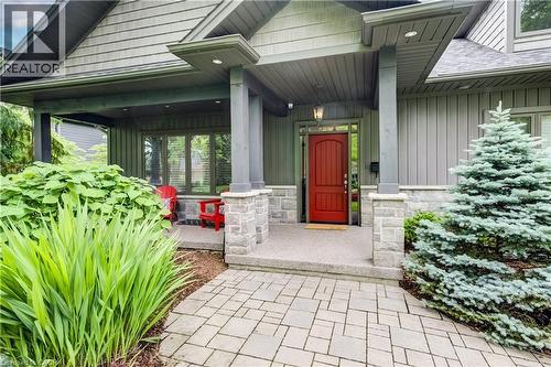 Paver stone front walkway - 200 Macdonald Place, Waterloo, ON 
