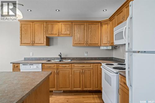 51 1600 Muzzy Drive, Prince Albert, SK - Indoor Photo Showing Kitchen With Double Sink