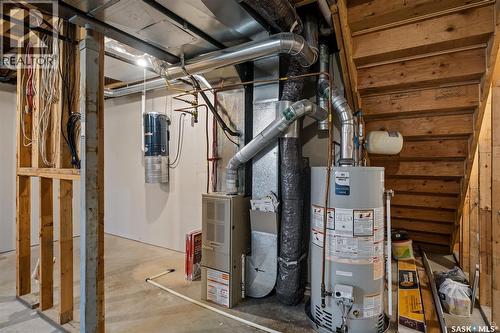 51 1600 Muzzy Drive, Prince Albert, SK - Indoor Photo Showing Basement