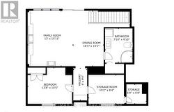 Lower Level Floor Plans - 