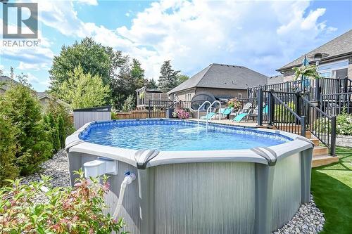 8165 Twenty Road E, Hamilton, ON - Outdoor With Above Ground Pool