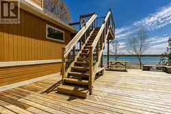 Lower Deck with Staircase up Upper Deck - 